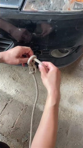 实用的拖车结！Practical trailer hitch