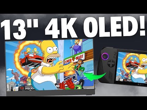 THIS 13" Portable Monitor is EPIC with Ally/Ally X! | UPERFECT UColor O Lite