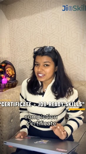 Jio Skill on Instagram: "Many students finish internships but still don’t feel job-ready. Why? Too much theory, not enough real work. At JioSkill, our 1-month internship programs focus on hands-on experience. Work on real-world projects, guided assignments, and industry-relevant tools in: Data Analytics Digital Marketing Web & App Development Python | Java Artificial Intelligence With expert mentor support, flexible learning, and a recognized completion certificate, you don’t just learn — you bu