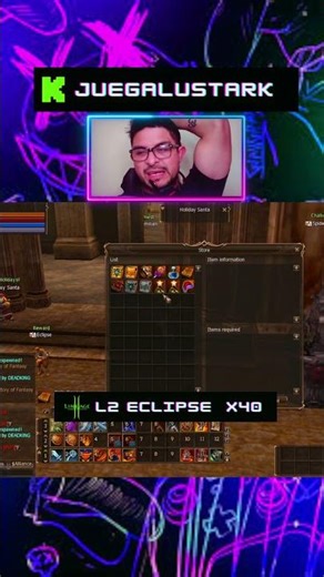 Watch the L2 Eclipse Christmas Event #lineage2 #kickstreamer #proplayer