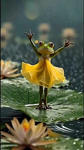 The dancing frog