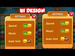 Game UI - Creating Game Menus in Adobe Photoshop Tutorial