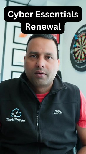 Cyber Essentials Renewal (Re-certification) #cyberessentials #cybersecurity #TechForce #business #IASME #NCSC