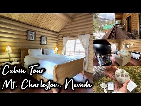 MT. CHARLESTON CABIN TOUR 2023 ♡ MT. CHARLESTON, NEVADA ♡ MONTRAX COLLAB