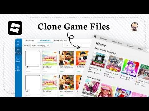 How to duplicate game in Roblox Studio (Copy Engine)