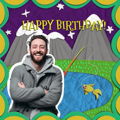 Custom Animated Paper Cut Card, Personalized Video Greeting, Digital Papercut Animation - Etsy