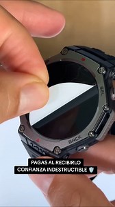 4.7K views · 3.1K reactions | Unboxing del Amazfit T-Rex 3: Abre la caja y descubre el robusto reloj de aventuras Amazfit T-Rex 3, junto con su correa y otros accesorios. ¡Prepárate para explorar con estilo y funcionalidad! este modelo es unisex también para regalar a tu esposa o novia. #relojinteligente #smartwatch #reloj #unboxing #unvlog | Relojesindestructibles | Facebook