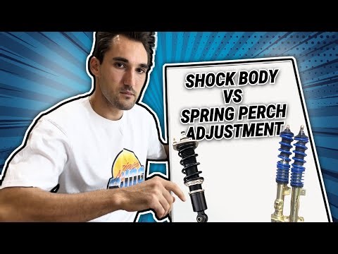 Shock Body VS Spring Perch Coilover Height Adjustment