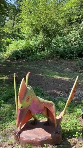 🦖 Have YOU ever seen a PTEROSAUR? #shorts #pterosaur #dinosaurs #prehistoric #zoo #dinosaur #viral