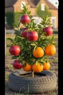 New idea for crossbreeding apples with oranges to create fruit with them that yields quickly