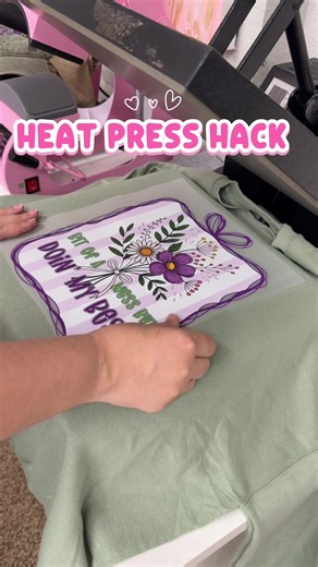 🔥 Heat press trick: Can't find your Teflon sheet? Use parchment paper instead and keep it perfectly in place with magnets. Quick, easy, and mess-free! Have you tried this hack? 💡 #HeatPressTips #DIYShirt #CraftHack #ParchmentPaperHack #CreativeFabrica #DIYProjects #CraftingTips #EasyCrafts #HeatPressDIY