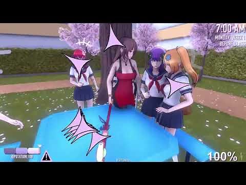 Play as custom mida rana +ID ! || Yandere Simulator