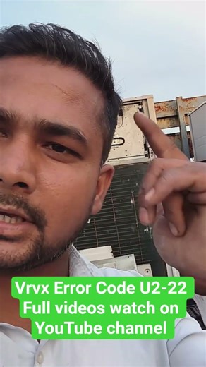 #Daikin vrv x cooling only multiple type error code E2-01,U2-22 #vrv #vrv3 #vrv4 #hair#hvac #ac #vrv