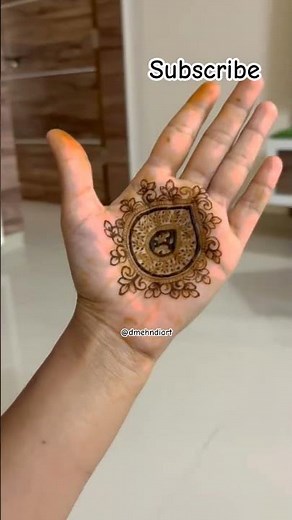 Bridal Mehndi Designs 🍃 simple tutorial for @dmehndiart