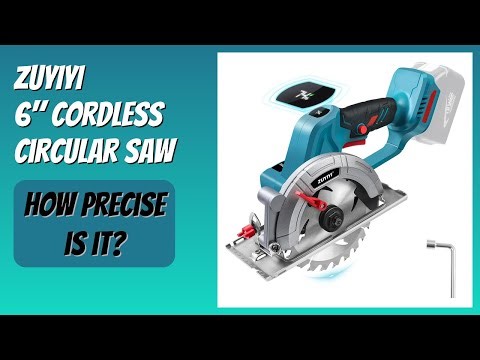 REVIEW (2025): ZUYIYI 6" Cordless Circular Saw. Features