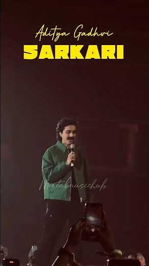 Aditya Gadhvi SARKARI Live Concert #adityagadhvi #liveconcert #concert #sarkari #dance #garba #fyp