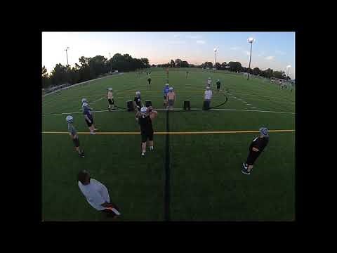 3-3 Stack LB Blitz Drill