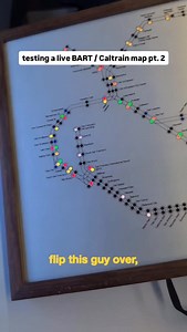 the design rules company | part 2 of testing the live bart / caltrain map :) we have ~400 boards left that you can preorder before we start shipping in november! if... | Instagram