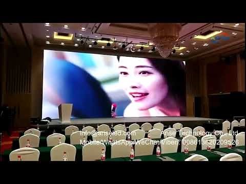 Front Service Indoor Fixed Installation Led Video Wall For Conference Exhibition hall conference roo