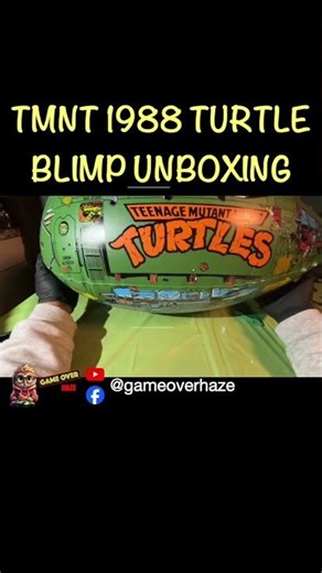 COOL TMNT VINTAGE REMASTER BLIMP #tmnt #teenagemutantninjaturtles #toyunboxing