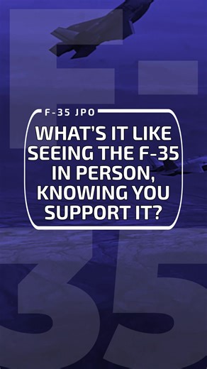 🎥: What makes supporting the F-35 so rewarding? Lt. Col. Jazmyn Hyman, Test Program Management Materiel Leader at the JPO, shares her pride at getting to share the F-35 Lightning II and her work with her family❤️. | F-35 Lightning II Joint Program Office