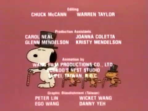 Closing to It's Christmastime Again, Charlie Brown 1997 VHS