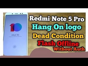 Redmi note 5 pro offline flashing//mi auth bypass