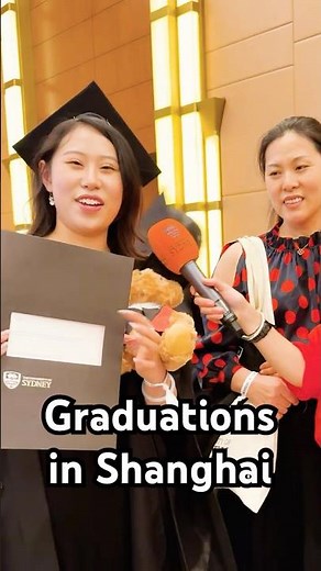 Graduating from USYD in Shanghai 🎓 #USYD #graduation #shanghai
