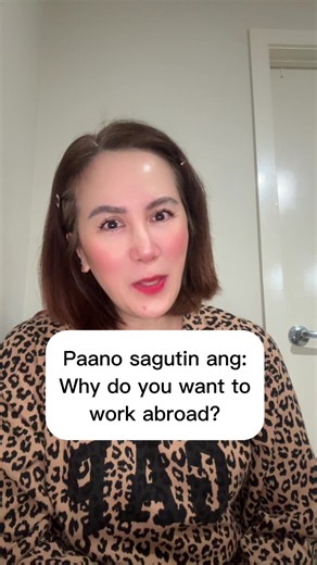 Why do you want to apply abroad? Best answer for job interviews