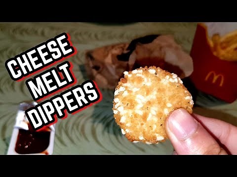 McDonald's Cheese Melt Dippers Food Review