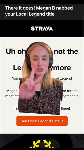 The local legend lore 🕵🏼‍♀️ #running #runner #strava #marathontraining #runtok