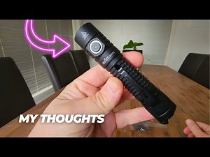 Sofirn SP31 V3.0 2000 High Lumen Tactical Flashlight with a Powerful LED - See it in Action!