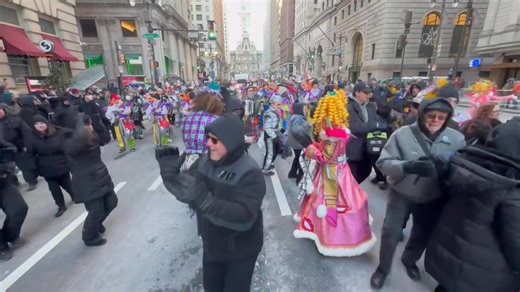 Hooray for Uptown! Although New Year's Day 2026 didn't go as planned, we're proud to continue our 125 year tradition! Ringing in the New Year with love, joy, and music! Spreading happiness with friends and family is what makes our hobby so special! 💙☂️🎶 | Uptown String Band