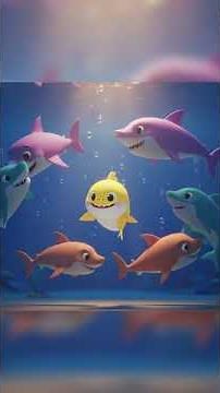 🦈✨ Du-du du-du… ¡Tiburón Bebé a bailar! #cancionesinfantiles #músicaparaniños #músicaparaniños