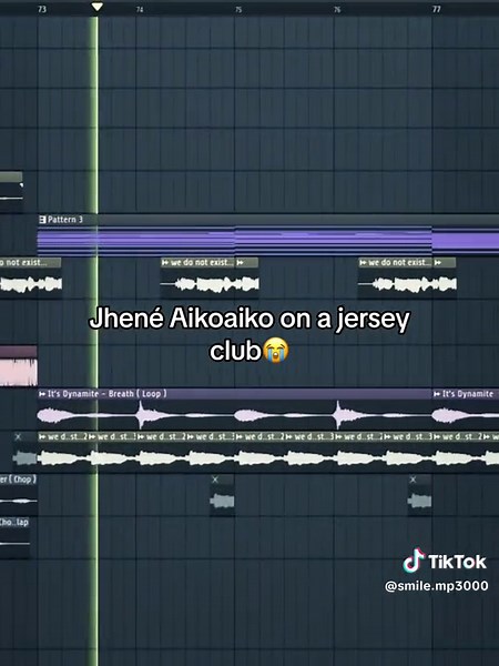 we do not exist😭 #smilemp3 #music #remix #majesticclub #fypシ゚viral #song #jheneaiko #producer