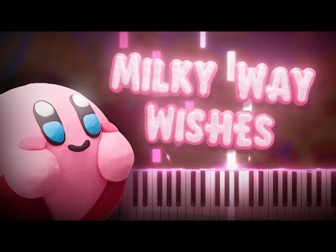 Kirby and the Rainbow Curse - Milky Way Wishes | Piano Tutorial