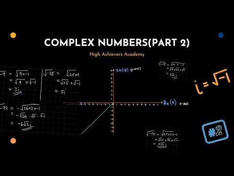 Complex Numbers Part 2: Argand Diagram & Solving Quadratics