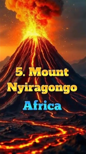 Top 10 Most Dangerous Volcanoes on Earth 🌋😱#naturaldisasters #earth #science