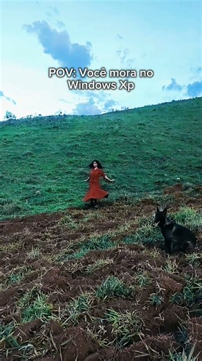 Windos Xp depois de um dia de chuva 🤭☂️ #fy #viral #vintage #cottagecore #windowsxp