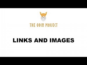 Links and Images - Foundations - The Odin Project