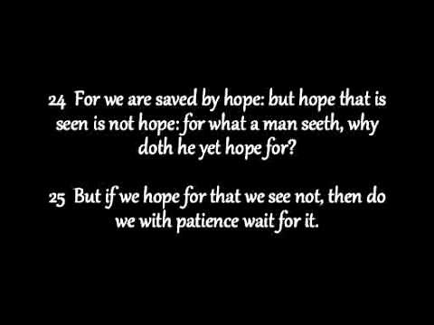 Romans Chapter 8 KJV AV Read Along