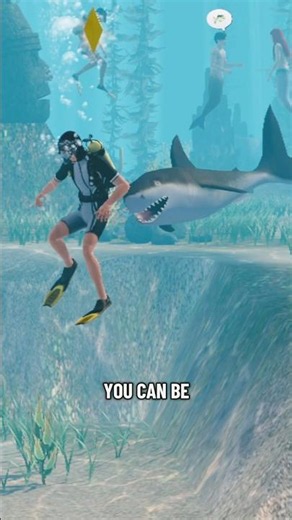 There are KILLER SHARKS in The Sims 3! #sims3 #sims