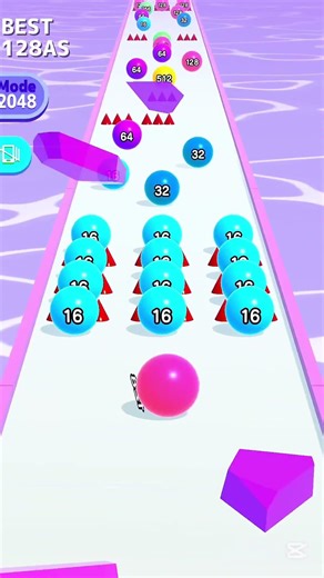 Ball Run 🎱 2048 Infinity Mode New Update Gameplay Part 4