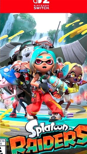 Splatoon Raiders LEAK?! 🦑 New Nintendo Switch 2 Gameplay Reveal! #Shorts