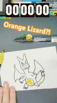 Day 2 | Drawing Charizard in 60s 🔥 I totally FAILED! 🤣 ASMR