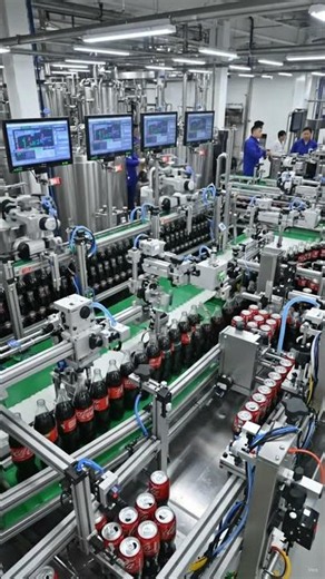 How Coca-Cola Is Actually Made 🥤✨ #coke