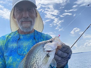 Clouds Of Lake Blackshear Crappie In October