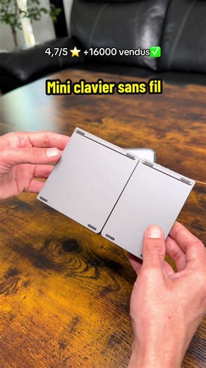 On est sur un très bon article, un clavier sans fil, Bluetooth et pliable✅ #clavier #bonplan #ordi #etude #blackfriday