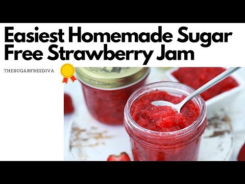 How to Make Sugar Free Strawberry Jam (Best Easy Recipe!)