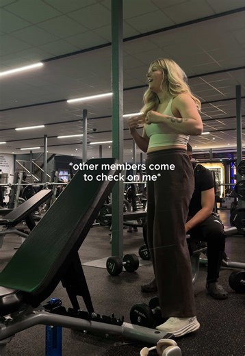 it’s not all men, but it’s ALWAYS, a man It’s so sad that I know 99% of women in the gym would have felt intimidated and moved Today was my 5th time bath at the gym since giving birth and I’m literally still trying to find my feet in life, and trying to build my confidence back at the gym Before having my daughter, I’ve always done things to stand up for women and to create space for us especially in male dominated spaces like the gym Since having my daughter, the need to stand up for women is a